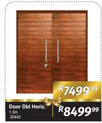 Door Dbl Horiz. 1.3m 32443
