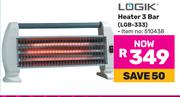Logik Heater 3 Bar LGB-333
