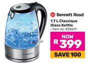 Bennett Read 1.7L Classique Glass Kettle