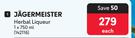 Jagermeister Herbal Liqueur-750ml Each