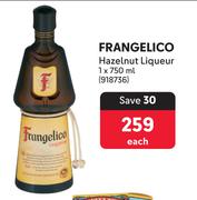Frangelico Hazelnut Liqueur-750ml Each