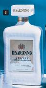 Disaronno Velvet Cream Liqueur-750ml Each