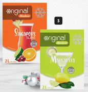 Original Shaken Singapore Sling,Margarita,Strawberry Daiquiri,Pina Colada Or Cosmopolitan-2L Each