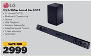 LG 2.1 CH 300W Sound Bar SQC2