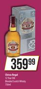 Chivas Regal 12 Year Old Blended Scotch Whisky-750ml