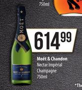 Moet & Chandon Nectar Imperial Champagne-750ml