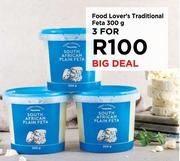 Food Lover's Traditional Feta-For 3 x 300g