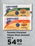 Parmalat Processed Cheese Slices Assorted-400g Each