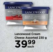 Lancewood Cream Cheese Assorted-230g Each