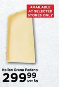 Italian Grana Padano-Per Kg