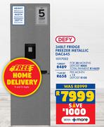 Defy 348L Fridge/Freezer Metallic DAC645 10117052