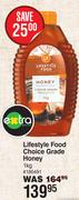Lifestyle Food Choice Grade Honey-1kg