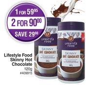 Lifestyle Food Skinny Hot Chocolate-For 2x120g