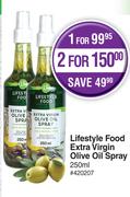 Lifestyle Food Extra Virgin Olive Oil Spray-For 2 X 250ml