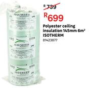 Isotherm Polyester Ceiling Insulation 145mm 6 Sqr Mtr 81423877