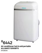 Alliance 12000 BTU Portable Air Conditioner Hot & Cold 81456018