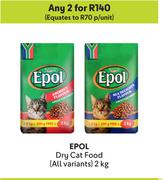 Epol Dry Cat Food (All Variants)-For 2 x 2Kg