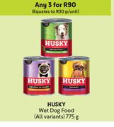 Husky Wet Dog Food (All Variants)-For Any 3 x 775g