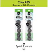 M Spiral Scourers-For 2 x 5's