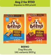 Beeno Dog Biscuits (All Variants)-For 2 x 800g