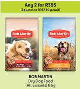 Bob Martin Dry Dog Food (All Variants)-For Any 2 x 6Kg 