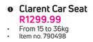 Safeway Clarent Car Seat