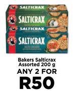 Bakers Salticrax Assorted-For Any 2 x 200g