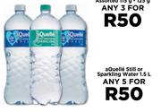 Aquelle Still Or Sparkling Water-For Any 5 x 1.5L
