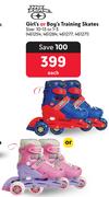 Girl's Or Boy's Training Skates-Each