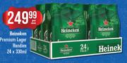 Heineken Premium Lager Handies-24 x 330ml Per Case