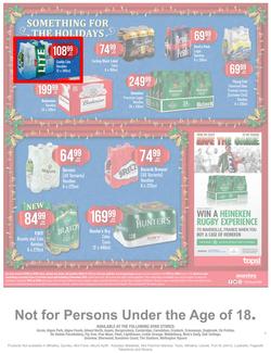 SPAR Eastern Cape : Value We're Proud To Put Our Name On (22 Oct - 3 Nov 2019). Only Available at Selected Stores in the Eastern Cape. Excluding Mthatha, page 9