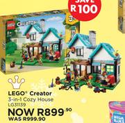 Lego Creato 3 In 1 Cozy House LG31139