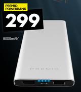 Premio Powerbank 8000 Mah
