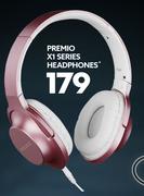 Premio X1 Series Headphones