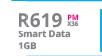 Samsung Galaxy S10 128GB-On Smart Data 1GB