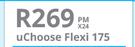 Samsung Galaxy A20-On uChoose Flexi 175