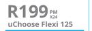 Samsung Galaxy A10-On uChoose Flexi 125