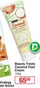 Beauty Treats Coconut Foot Cream-100g