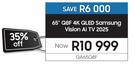 Samsung 65" Q8F 4K QLED Vision AI TV 2025 QA65Q8F