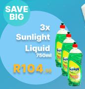 Sunlight Liquid-3 x 750ml