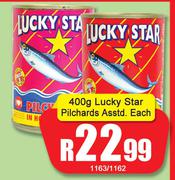 Lucky Star Pilchards Assorted-400g Each