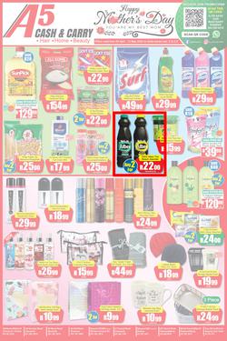 A5 Cash & Carry : Happy Mother's Day (25 April - 12 May 2024), page 1