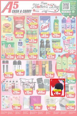 A5 Cash & Carry : Happy Mother's Day (25 April - 12 May 2024), page 1