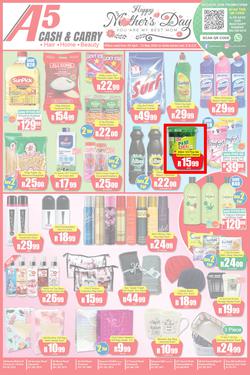 A5 Cash & Carry : Happy Mother's Day (25 April - 12 May 2024), page 1