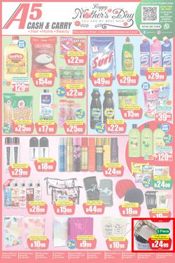 A5 Cash & Carry : Happy Mother's Day (25 April - 12 May 2024), page 1