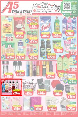 A5 Cash & Carry : Happy Mother's Day (25 April - 12 May 2024), page 1