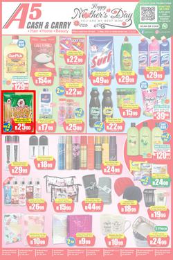 A5 Cash & Carry : Happy Mother's Day (25 April - 12 May 2024), page 1