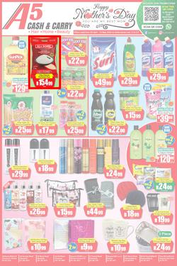 A5 Cash & Carry : Happy Mother's Day (25 April - 12 May 2024), page 1