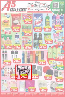 A5 Cash & Carry : Happy Mother's Day (25 April - 12 May 2024), page 1
