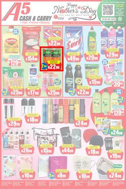A5 Cash & Carry : Happy Mother's Day (25 April - 12 May 2024), page 1